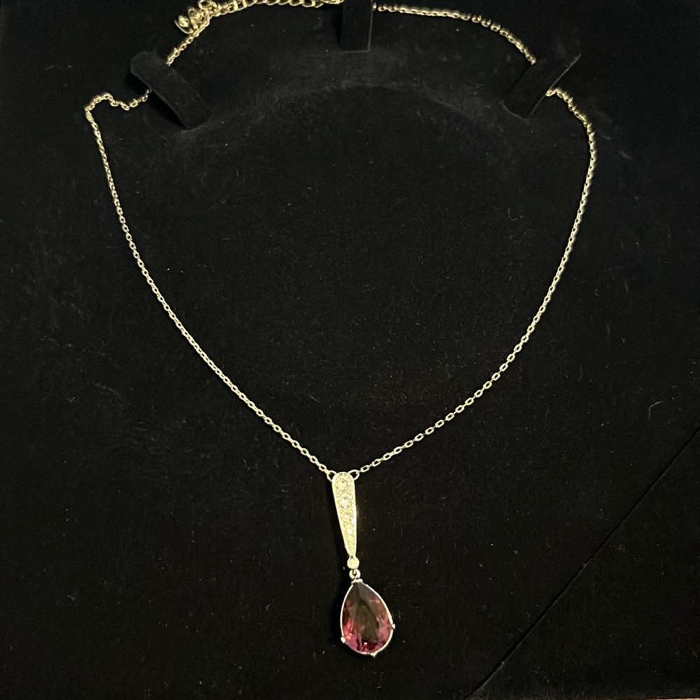 Swarovski Drop Pendant Neccklace
